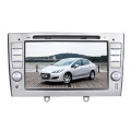 Leitor de DVD de carro DVD para Peugeot 308 GPS Glonass Navegação